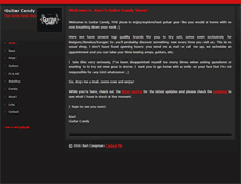 Tablet Screenshot of guitarcandy.be